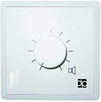 Direct Power Technology T-100W Настенный аттенюатор 100 Вт, 70/100 В, цвет белый