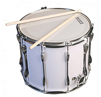 Weber MPS-1412 Маршевый барабан 14"х12", 10 лаг, регулируемый подструнник, белый ремень, палочки и настроечный ключ в комплекте