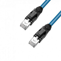 Adam Hall K 4 CAT 50050 I  профессиональный дата-кабель RJ45, разъемы Adam Hall Industriale, длина 0.5 метра
