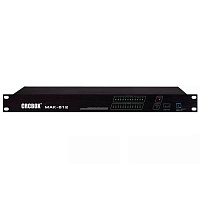 CRCBOX MAK-612 Аудиопроцессор, 12 входов 12 выходов (euroblock),  встроенный USB плеер MP3, AEC 