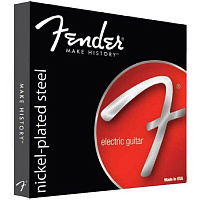 FENDER STRINGS NEW SUPER 250LR NPS BALL END 9-46, струны для электрогитары, стальные с никелевым покрытием