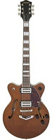 GRETSCH G2655 STRML CB JR DC SNGBRL полуакустическая электрогитара, цвет коричневый