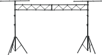 Xline Stand LST-100A Комплект стоек для световых приборов с горизонтальной фермой и 2 штангами, высота 162-325 см