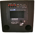 Samson RESOLV120a активный студийный сабвуфер, 10"  RMS 120 Вт, 40-180 Гц, чувствительность 94 дБ, размеры 432х356х413 мм, вес 17.75 кг