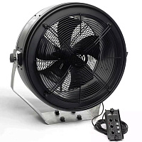 Martin JEM AF2 DMX Fan - Incl. External remote Вентилятор сценический с пультом управления. Воздушный поток 6500 куб.м/ч, частота вращения 0-1380 об./мин.