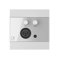 AUDAC WP210/W Панель удаленного микшера, универсальная. Цвет белый