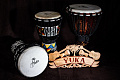 YUKA DJWT07-16  джембе, веревочная настройка, размер: 7"(18см) x 16"(40см), материал - дерево, мембрана - натуральная кожа
