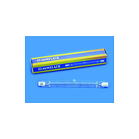 Omnilux  230V/500W R7s 117mm  Лампа галогенная линейная , ожидаемый срок службы 1000 часов, 7500 Лм.