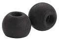 COMPLY Ts-400 BLK-SM 3pr серия Comfort, 3 пары амбюшур для наушников, размер S маленький, цвет черный, материал - полиуретановая пена и термопластичный эластомер