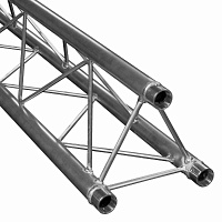 Dura Truss DT 23-300 straight Ферма алюминиевая, треугольное сечение 220х220 мм, длина 300 см. Труба 35х2. Макс. распределенная нагрузка 215 кг/кв.м. Вес 6,8 кг