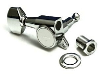 Gotoh SG381-07-С-(R6)  колки 6 в линию, реверсные, хром; schaller style