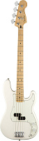FENDER PLAYER P BASS MN PWT Бас-гитара, цвет белый