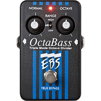 EBS OctaBass Triple Mode Octave Divider бас-гитарная педаль октавер