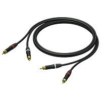 Procab PRA800/5 Аудиокабель 2хRCA (вилка-вилка), гибкий, UltraFlex™, 5.0 м