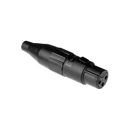 Amphenol AC3FCP  Разъем XLR кабельный гнездо, 3 контакта, корпус из пластика