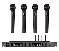 FBW A4-VOCAL четырехканальная вокальная радиосистема, A140R+4xA100HT, 512-562 МГц