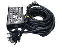 NordFolk NSBL923 20m  мультикабель со сценической коробкой, XLR16 х 4, 20 метров