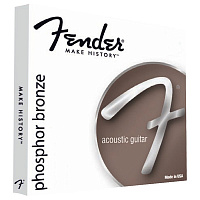 FENDER STRINGS NEW ACOUSTIC 70-12L 80/20 BRZ BAL END 10-48, струны для 12-струнной акустической гитары, бронза