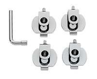 DW DWSMPADLK Клэмпы Memory Lock для крепления пэдов Go Anywhere Kit DW (4 шт.)