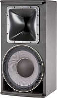 JBL AM7212/26-WRX 2-полосная биамп/пассив инсталляционная АС, трапеция 15°. НЧ 12" (2262H) + ВЧ 1,5" (   2432H ). RMS AES: НЧ 1000Вт, ВЧ 100Вт. 8Ом, 36-20000Гц, SPL max: 129дБ. Вращаемый ВЧ волновод 120°х60°, 15 точек подвеса M10, 711x369x458мм, 23,1кг. К
