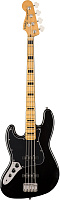 FENDER SQUIER SQ CV 70s JAZZ BASS LH MN BLK 4-струнная бас-гитара (левосторонняя модель), цвет черный