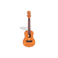 Luna UKE EX MB Exotic Ukulele Maple Burl Укулеле концерт серии Exotic