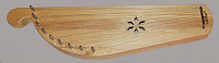 МОЗЕРЪ Денисовские крыловидные гусли, 9 струн, цвет ель