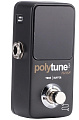 TC Electronic Polytune 3 Noir педальный тюнер в уменьшенном корпусе, цвет черный