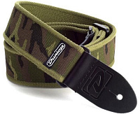 DUNLOP D38-33GN GI Cammo 2" Ремень гитарный, жаккард, камуфляж