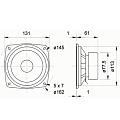 Visaton SC 13/8 Головка динамическая широкополосная 13 см, 40 Вт, 8 Ом, 90 дБ