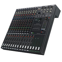 CRCBOX MR-9312  Аналоговый микшер, 8 микрофонных входов, 2 стереогруппы, 2 группы, 1 шина 