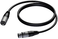 Procab CAB901/10 Кабель-переходник с разъемами XLR (вилка-розетка), 10 м