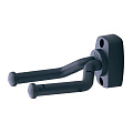 K&M 16280-000-55 держатель для электро- и бас-гитар настенный