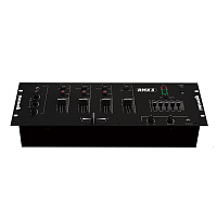 Gemini RMX3 DJ микшер рэковый 3 канала LINE/PHONO + MIC вход