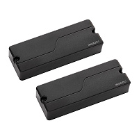 Fishman PRF-MH8-SB2  FLUENCE Modern Humbucker 8 Set комплект активных хамбакеров, черный пластик
