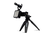 Synco Vlogger Kit 2 набор для влогеров, микрофон, кабель для телефона, ветрозащита, шокмаунт, подсветка, мини-стойка, держатель для смартфона