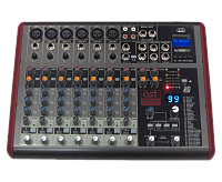Art-System AST-6FX USB  Профессиональный шестиканальный микшерный пульт со встроенным 24-битным процессором цифровых эффектов.