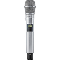 SHURE AD2/K9N G56 470-636 MHz Ручной передатчик системы Axient Digital с капсюлем KSM9. Цвет никель. RTD