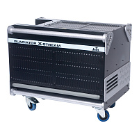 JEM Glaciator X-Stream Генератор тяжелого / легкого дыма, мощность 3,5 кВт, 230V, 50Hz, готовность 15 мин., возможность внешнего забора жидкости, вес 110 кг, для жидкости HEAVY FOG B2 и HEAVY FOG C3