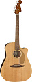 FENDER REDONDO PLAYER NATURAL WN электроакустическая гитара, цвет натуральный