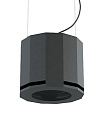 CVGAUDIO SUBone model D-6/BL/CR/T Профессиональный подвесной трансляционный сабвуфер, 6.5", 70 Вт / 100 В, пассивный кроссовер 120 Гц, фазоинвертор, цвет черный