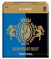 RICO RGC10BCL350 трости для кларнета Bb №3.5, 10 штук