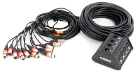 Cordial CYB 8-4 C 15 мультикор (stagebox) 8xinput, 4xoutput, XLR male, 15,0 м, черный