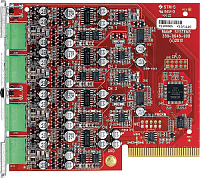 BIAMP SIC-4 (Tesira) Карта аудиовходов: 4 канала mic/line