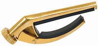 DUNLOP DCV-50F Victor Capo Flat Каподастр для вестерн-гитары, плоский, материал бронза