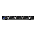 MOOSE DQ2000  Усилитель 4x350 Вт RMS / 8 Oм, 4x500 Вт RMS / 4 Oм, класс D, SMPS, 1U 