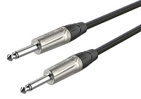 ROXTONE DGJJ100/5 Кабель инструментальный, 1x0.22 кв.мм, D:6 мм (GC010), разъемы 2x6.3 mono Jack (RJ2P-NN), длина 5 метров