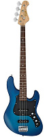 FGN Boundary Mighty Jazz BMJ-G TBS  бас-гитара, форма корпуса JazzBass, корпус липа, цвет синий