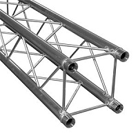 Dura Truss DT 24-050 Ферма алюминиевая, сечение 220х220мм, длина 500мм. Труба 32х2. Макс. распределенная нагрузка 375кг\м. Вес 1,6кг