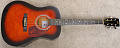 VGS D1 Dreadnought Violinburst гитара акустическая, цвет санберст